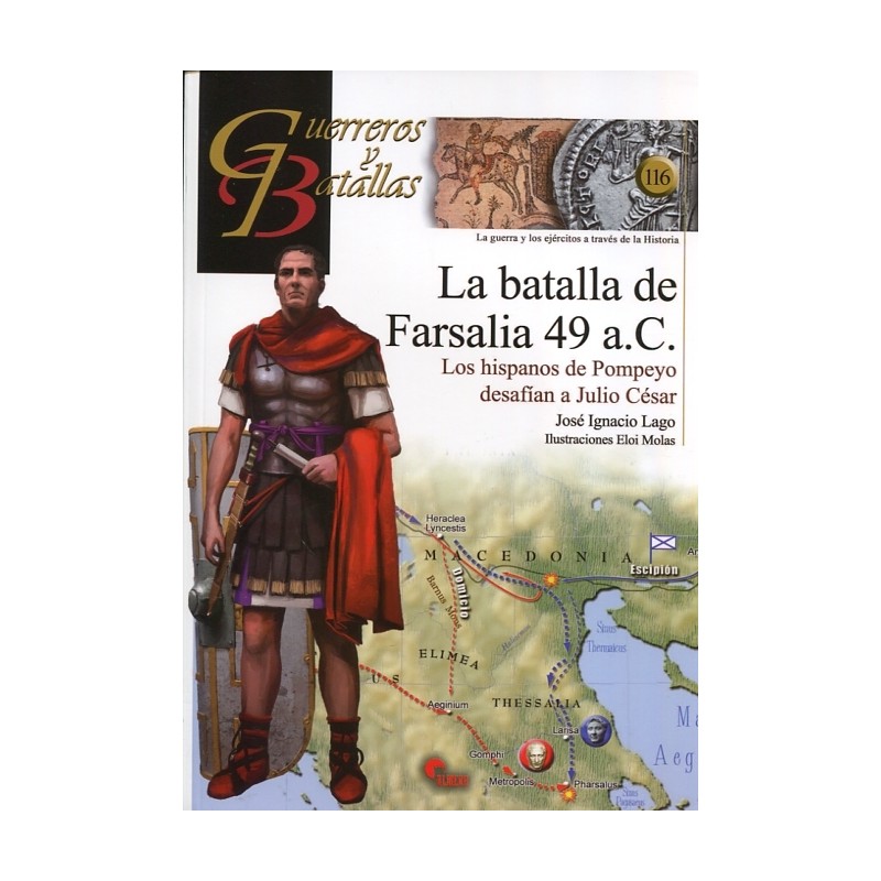 La batalla de Farsalia 49 a.C.