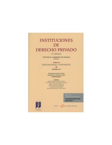 Instituciones de Derecho Privado. T-III.V.3º